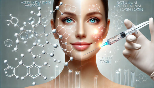 Acetyl Hexapeptide-8 vs. Botulinum Toxin: A Scientific Look at Skincare’s Most Powerful Wrinkle Solutions