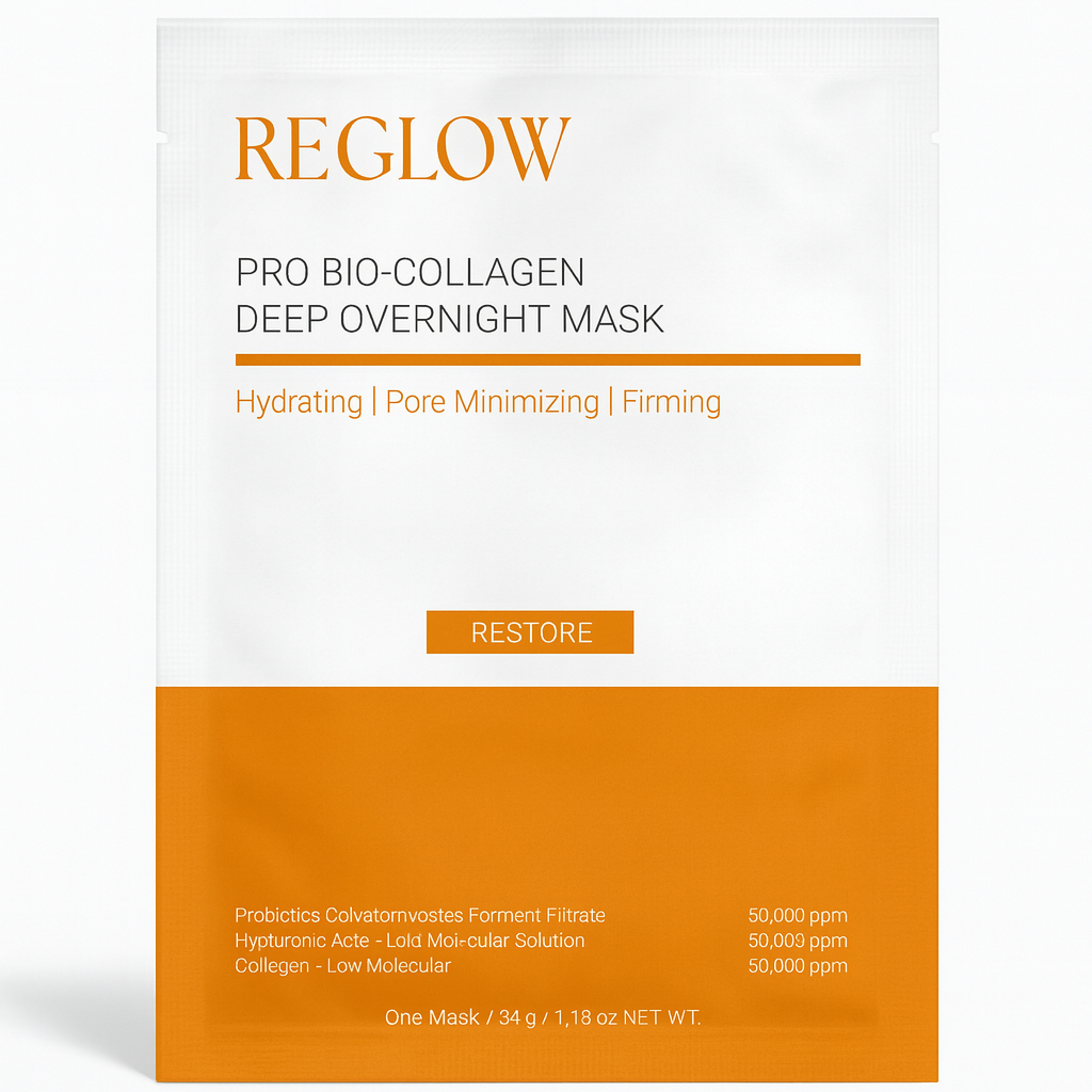 Mascarilla facial con infusión de colágeno