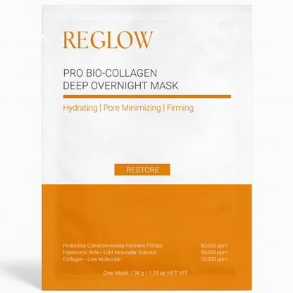 Mascarilla facial con infusión de colágeno