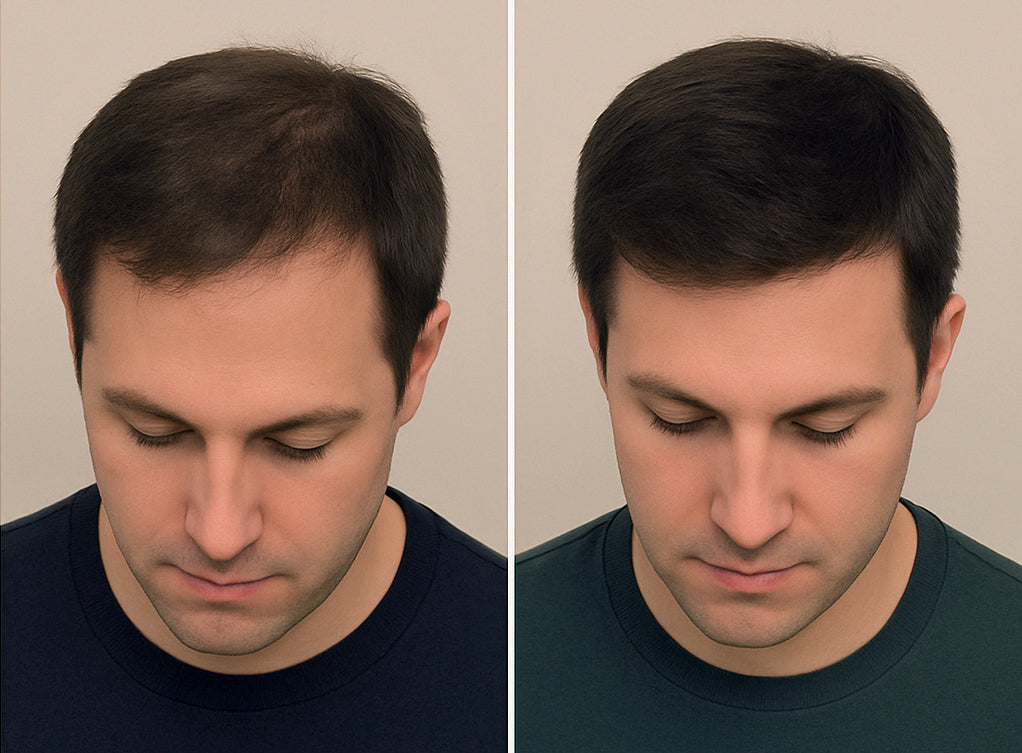 Topline hair progression montage