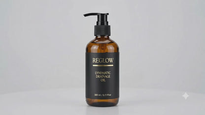 Lymphatic Drainage Massage Oil for Face, Neck & Body, 8.11 oz